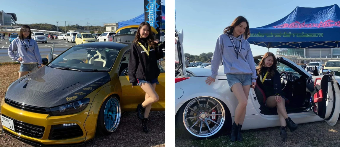 ブレインチャイルドのカスタム車、展示会のカスタム車